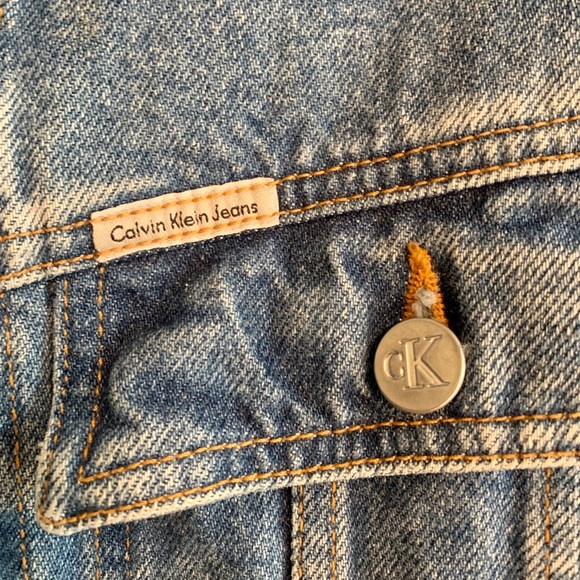 Vintage Calvin Klein Jean Jacket - Picture 2 of 5